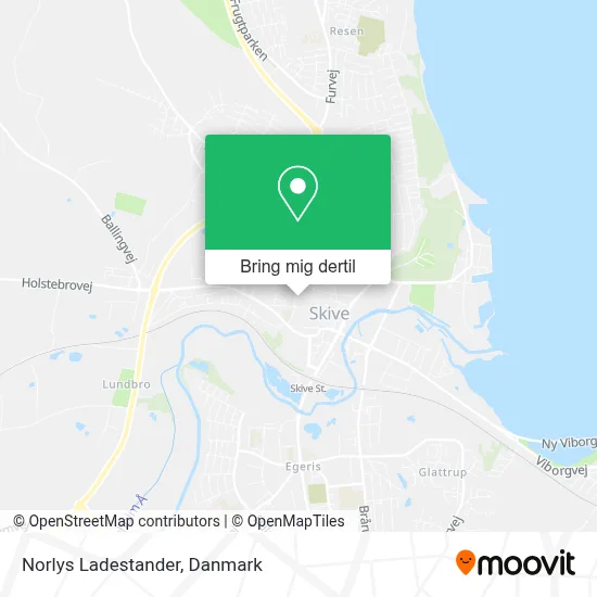 Norlys Ladestander kort