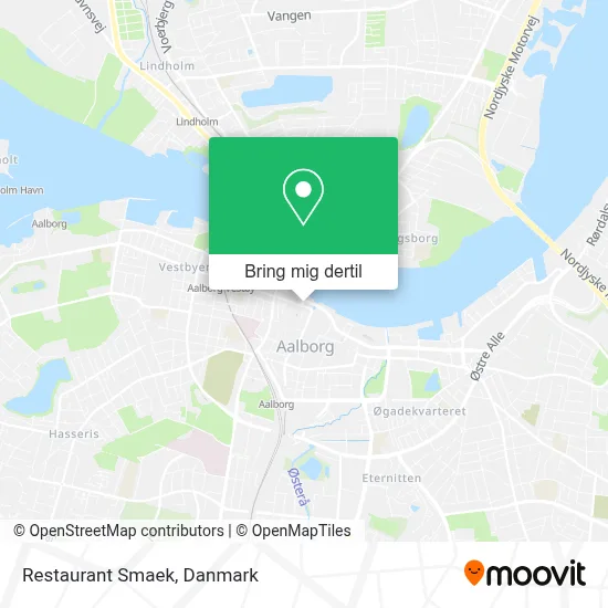 Restaurant Smaek kort