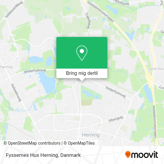 Fyssernes Hus Herning kort