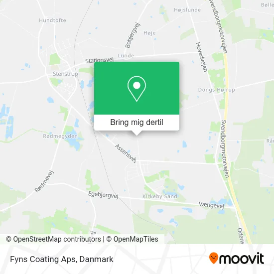 Fyns Coating Aps kort