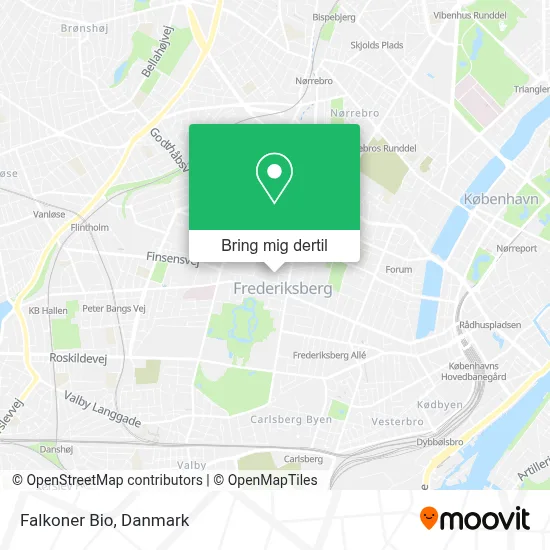 Falkoner Bio kort