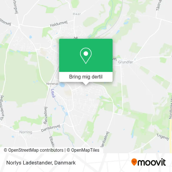 Norlys Ladestander kort