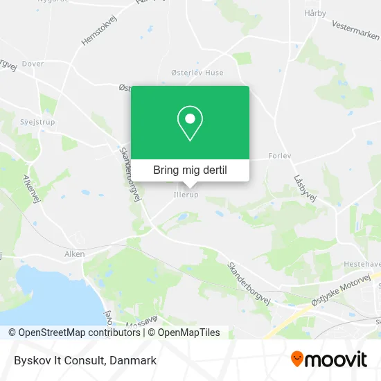Byskov It Consult kort