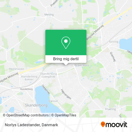 Norlys Ladestander kort