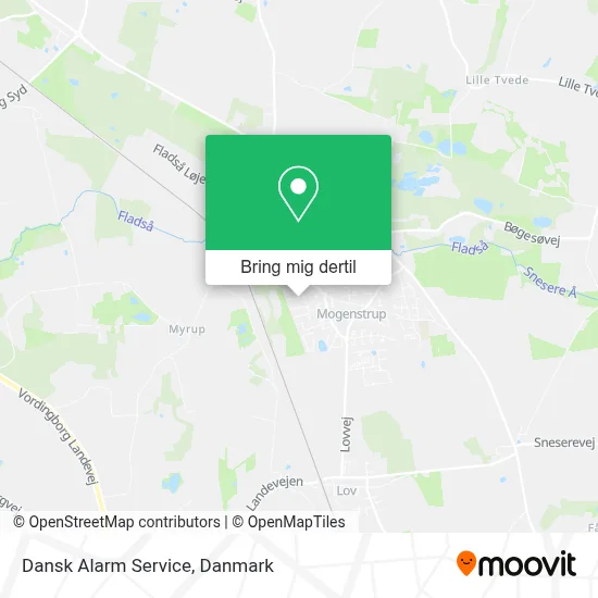 Dansk Alarm Service kort
