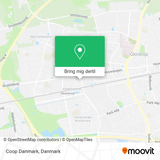 Coop Danmark kort