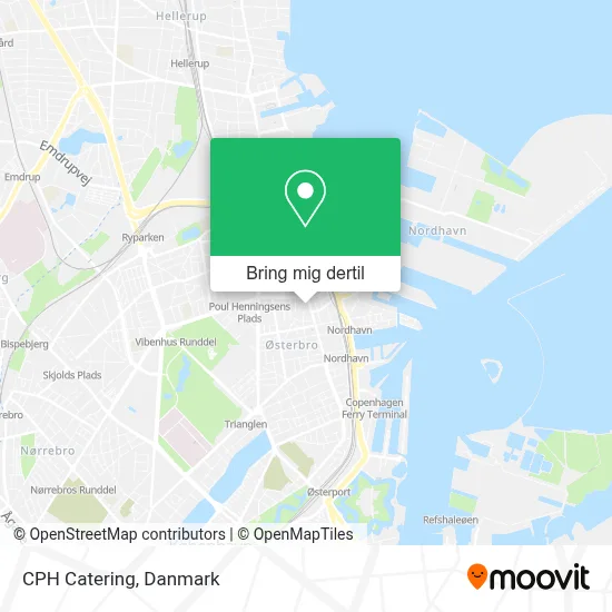 CPH Catering kort