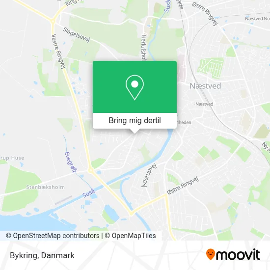 Bykring kort