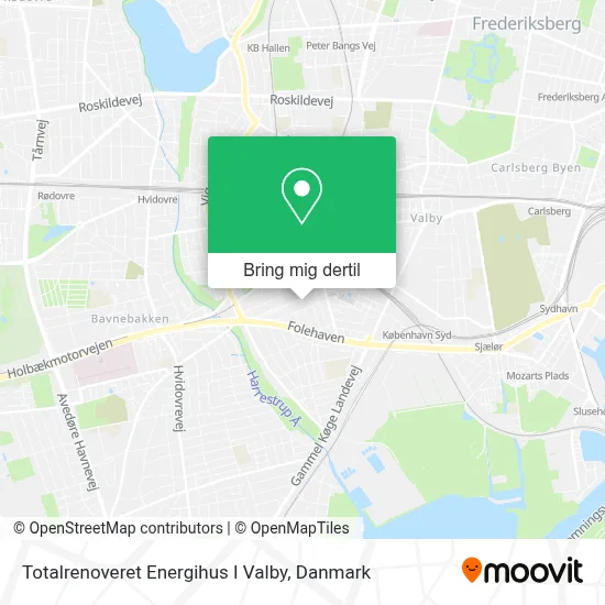 Totalrenoveret Energihus I Valby kort