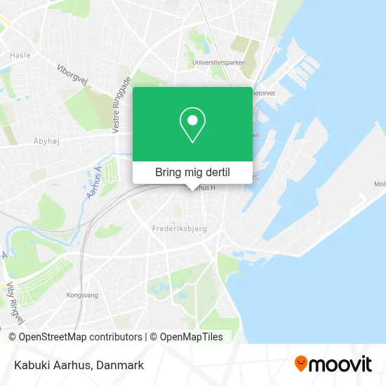 Kabuki Aarhus kort