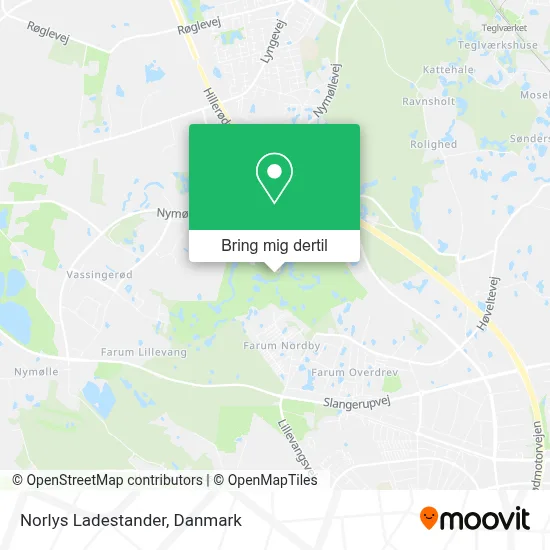 Norlys Ladestander kort