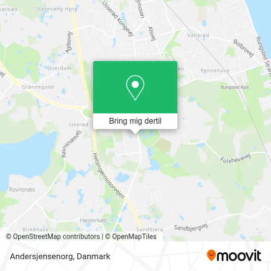 Andersjensenorg kort