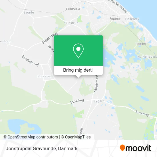 Jonstrupdal Gravhunde kort