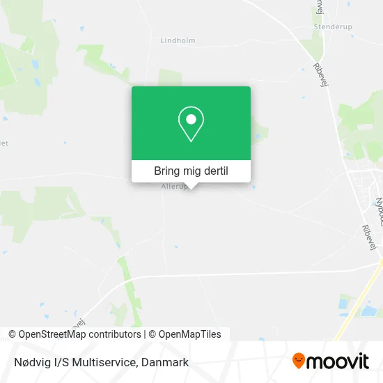 Nødvig I/S Multiservice kort