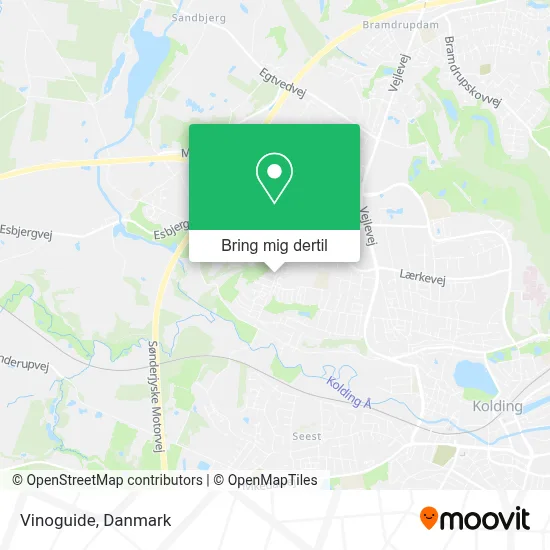 Vinoguide kort