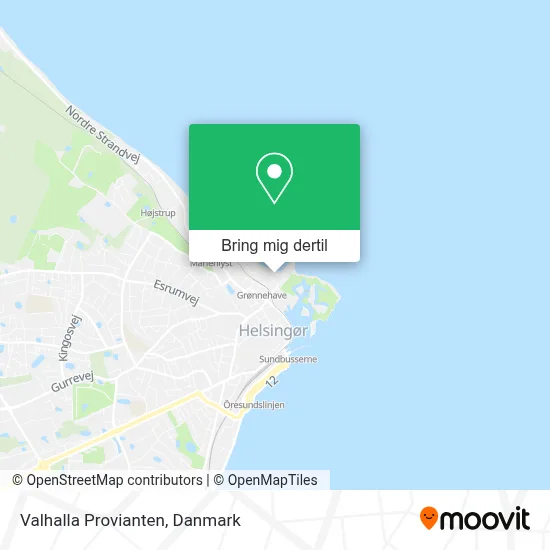 Valhalla Provianten kort