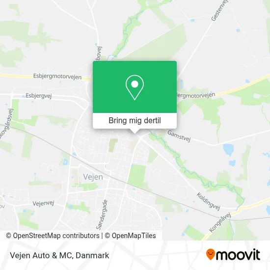 Vejen Auto & MC kort
