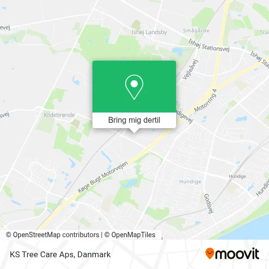 KS Tree Care Aps kort