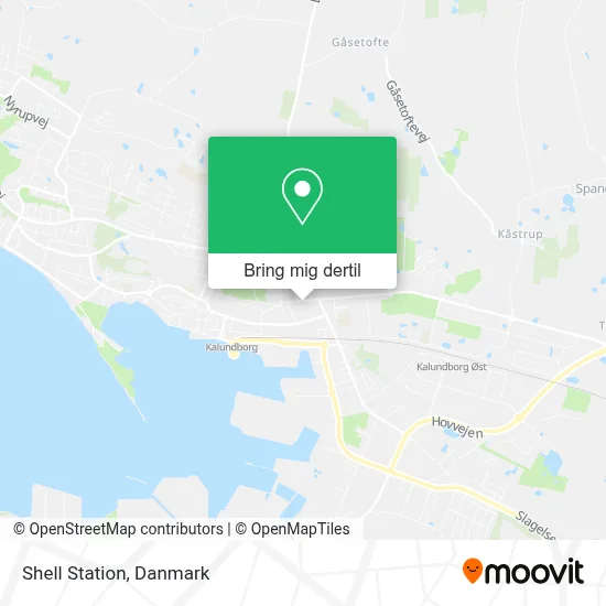 Shell Station kort