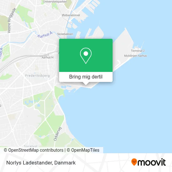 Norlys Ladestander kort