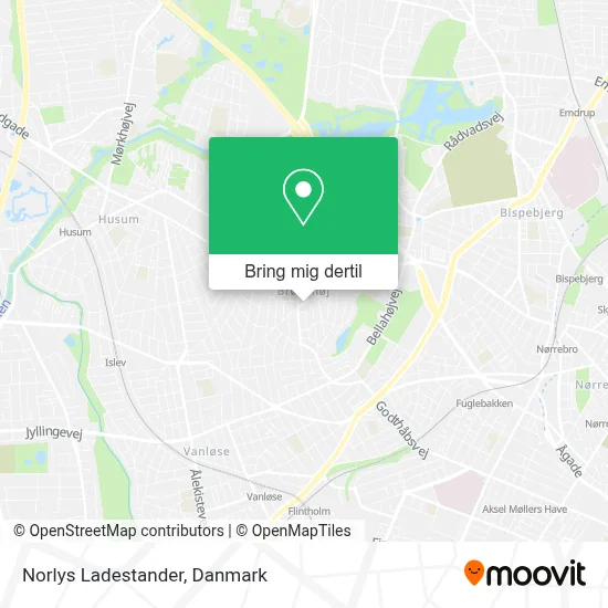 Norlys Ladestander kort