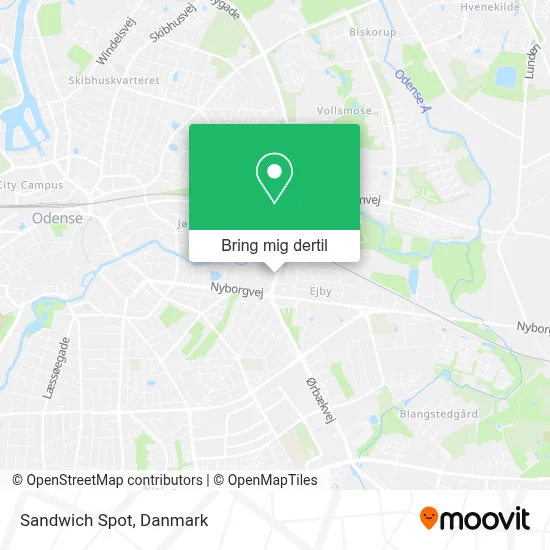 Sandwich Spot kort