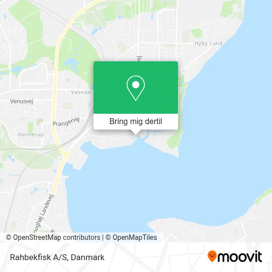 Rahbekfisk A/S kort