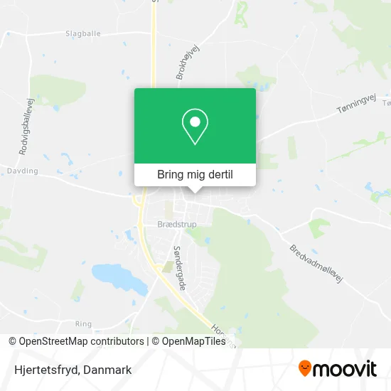 Hjertetsfryd kort