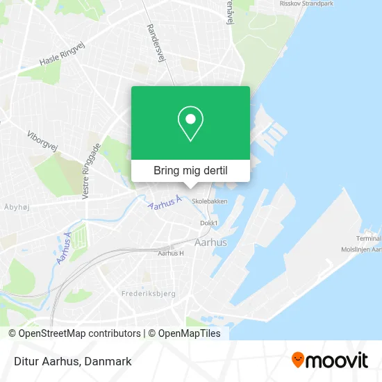 Ditur Aarhus kort
