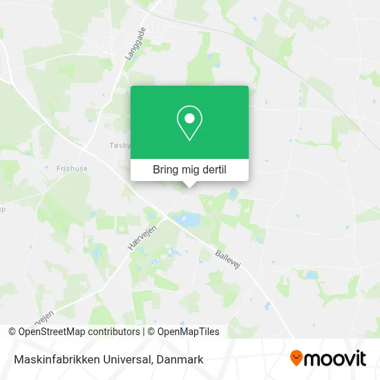 Maskinfabrikken Universal kort
