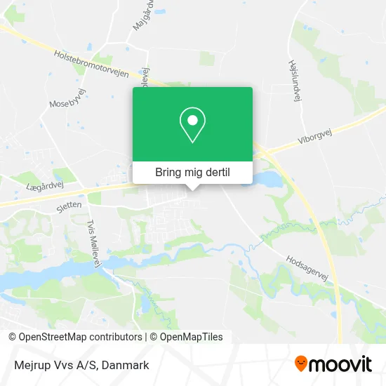 Mejrup Vvs A/S kort