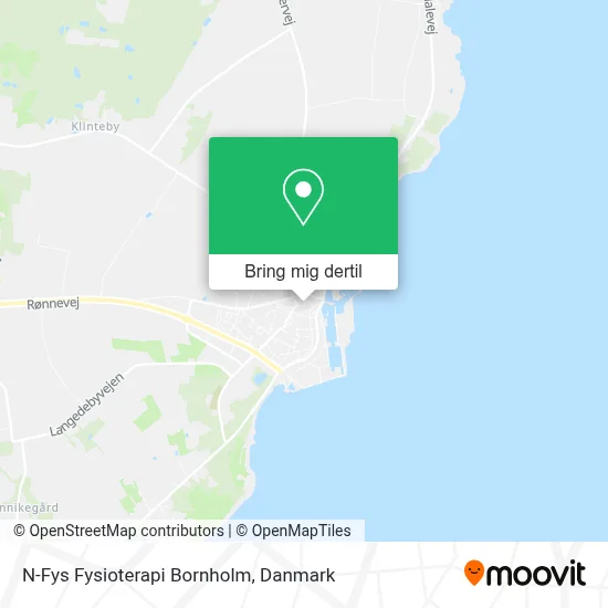 N-Fys Fysioterapi Bornholm kort
