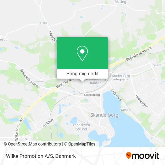 Wilke Promotion A/S kort