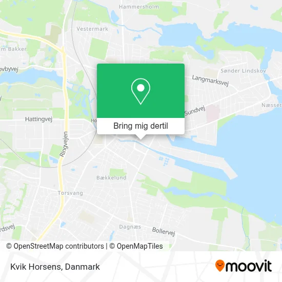 Kvik Horsens kort