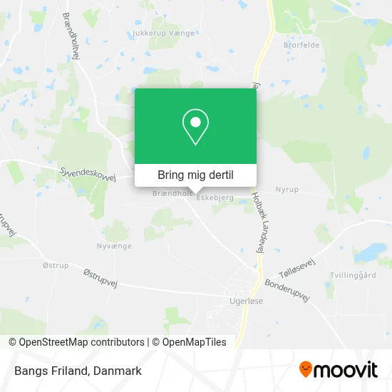Bangs Friland kort