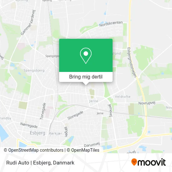 Rudi Auto | Esbjerg kort