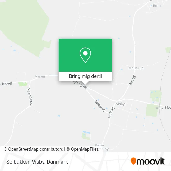 Solbakken Visby kort