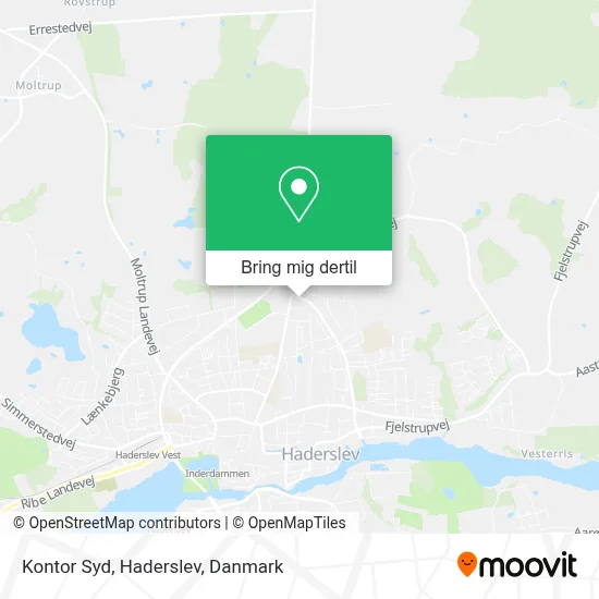Kontor Syd, Haderslev kort