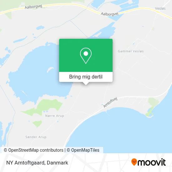 NY Amtoftgaard kort