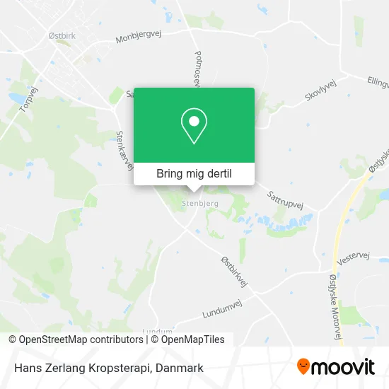 Hans Zerlang Kropsterapi kort