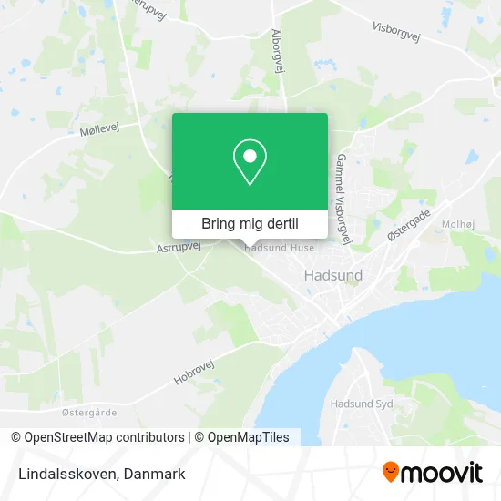 Lindalsskoven kort