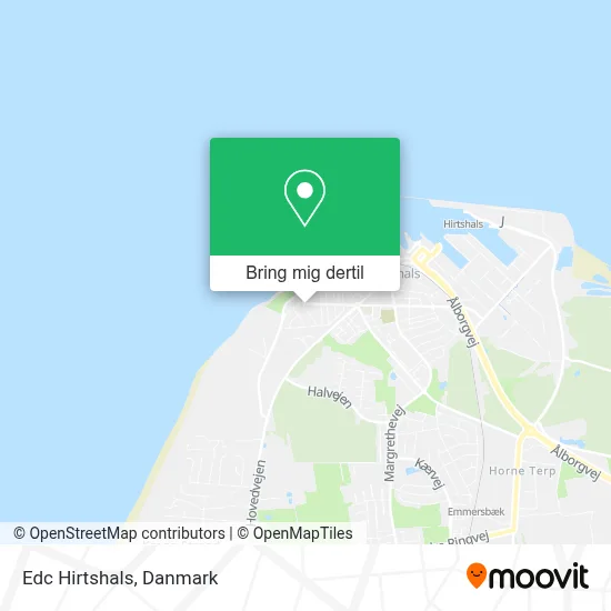 Edc Hirtshals kort