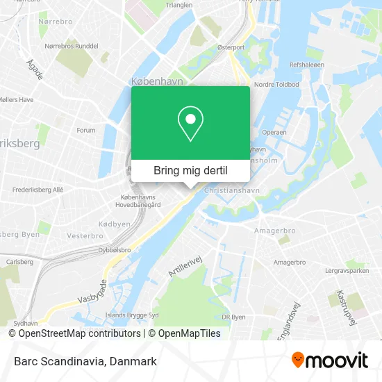 Barc Scandinavia kort
