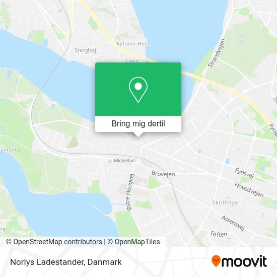 Norlys Ladestander kort