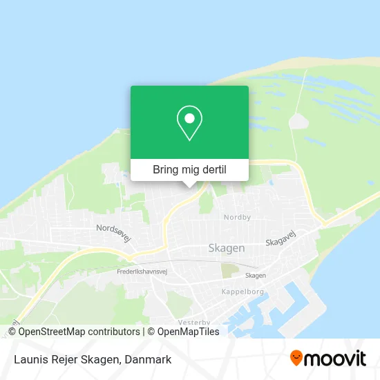 Launis Rejer Skagen kort