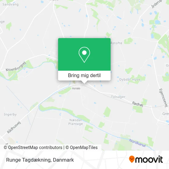 Runge Tagdækning kort
