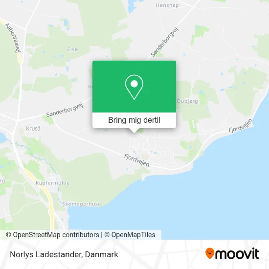 Norlys Ladestander kort