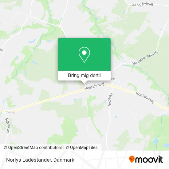 Norlys Ladestander kort