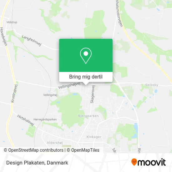 Design Plakaten kort
