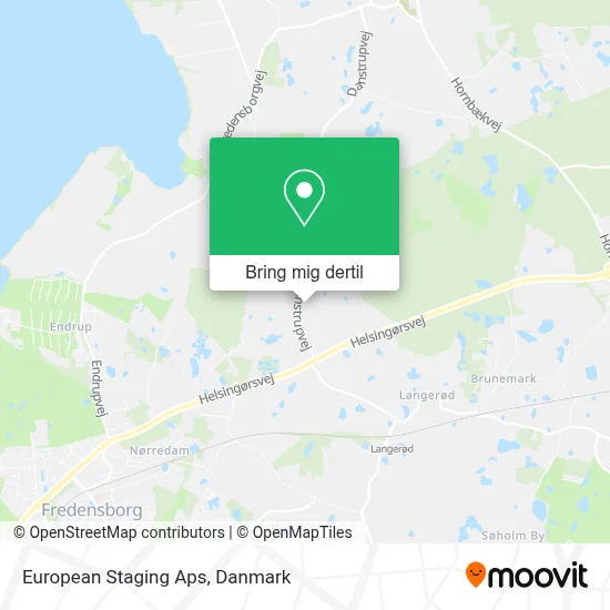 European Staging Aps kort